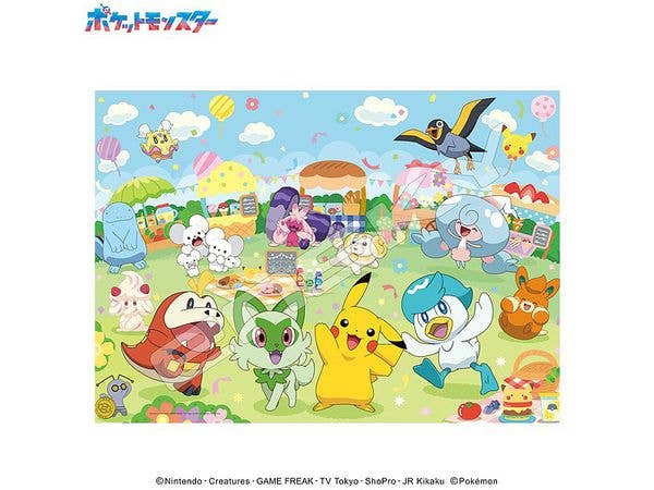 ポケットモンスター: 300-L590 ポケモンと一緒! うきうきマーケット ジグソーパズル 300 (No. 300-L590 : 380 x 530mm)