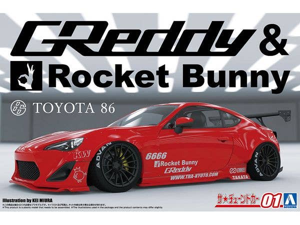 1/24 ZN6 TOYOTA 86 '12 GREDDY&ROCKET BUNNY ENKEI Ver. (トヨタ)