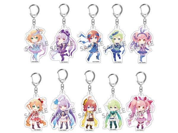 劇場版マクロスデルタ 絶対LIVE!!!!!! ぴくりる! トレーディングアクリルキーホルダー vol.2 1Box 10pcs