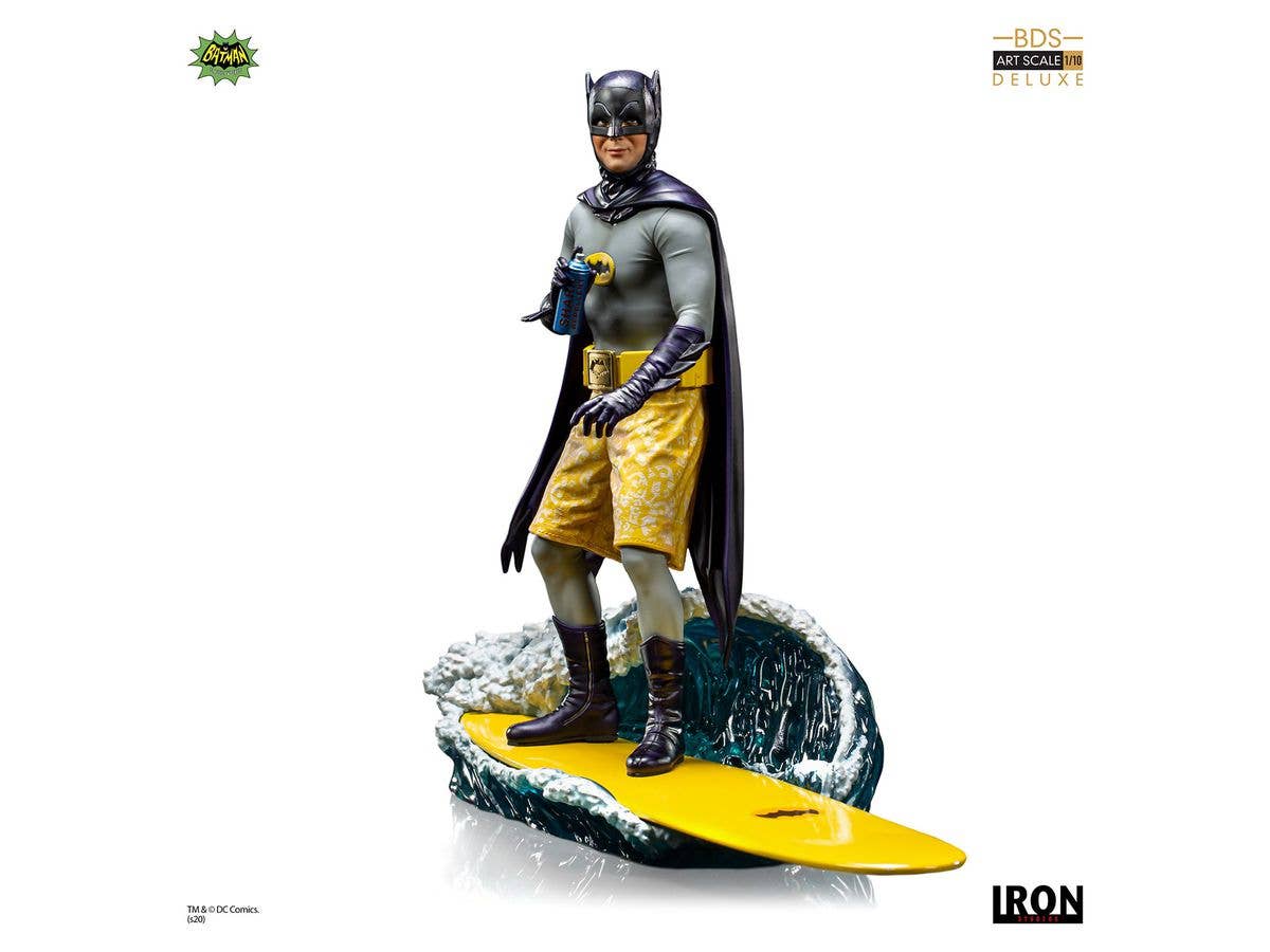1/10 DC アイアン・スタジオ スタチュー デラックス・バトルジオラマ・シリーズ バットマン (サーフ・アップ版) TVドラマ バットマン 1966年TVシリーズ