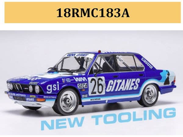 1/18 BMW 520i (E28) 1982年 スパ24時間レース #26 J-P.Jarier / J-L.Trintignant / T. Tassin