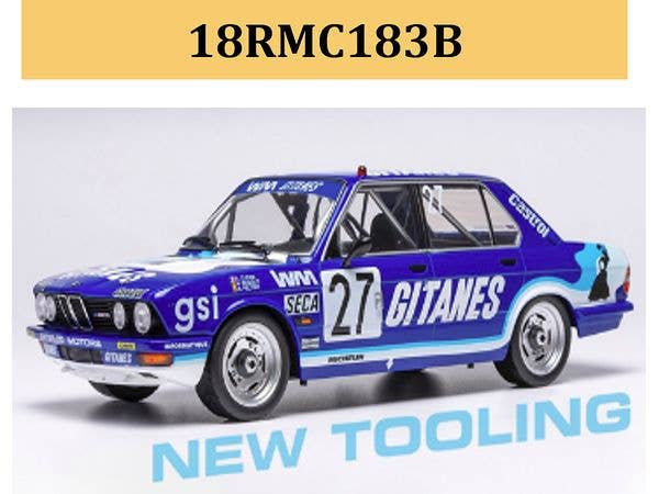 1/18 BMW 520i (E28) 1982年 スパ24時間レース #27 A.Cudini / H.Regout / A.Peltier