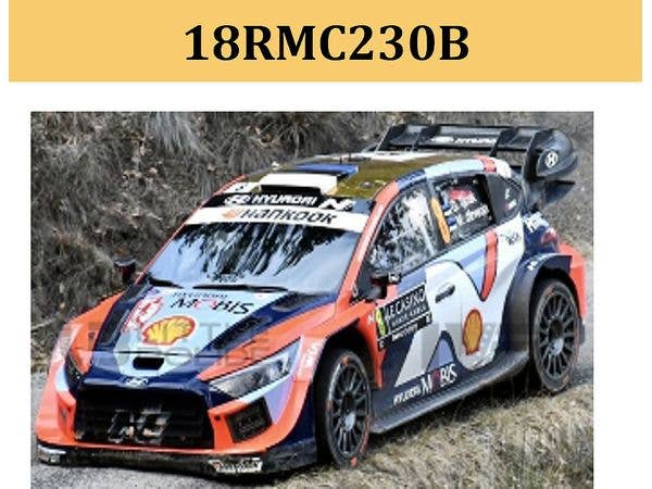1/18 ヒョンデ i20 N ラリー1 2025年 ラリーモンテカルロ #8 O.Tänak / M.Järveoja ライトポッド付