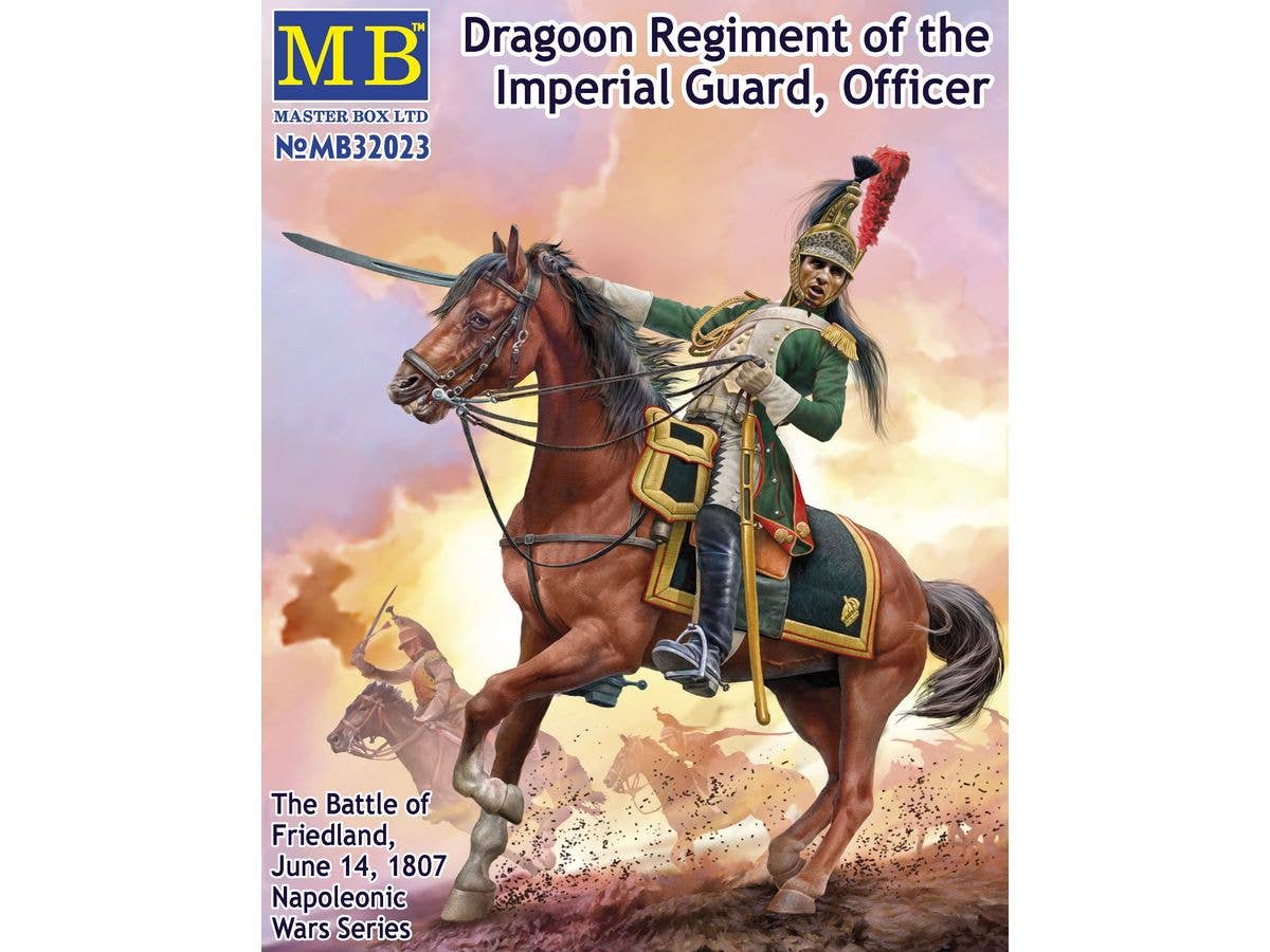 1/32 ナポレオン戦争シリーズ: 皇帝近衛竜騎兵連隊 士官 フリートラントの戦い 1807年6月14日