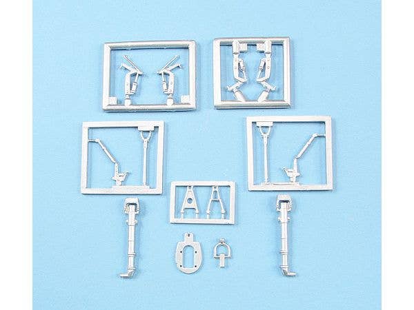 1/48 Vultee Vengeance Mk.II Landing Gear & Bay Hinges (DW) (for Dora Wings)