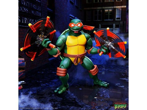 ティーンエイジ・ミュータント・ニンジャ・タートルズ TMNT wave 12/ ミケランジェロ (2003 Ver.) アルティメイト 7インチ アクションフィギュア