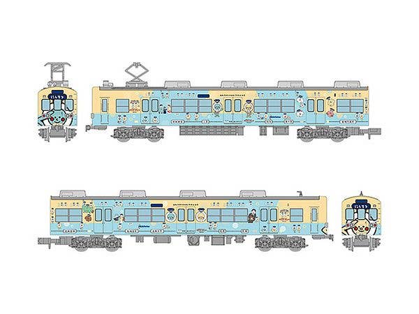 1/150 鉄道コレクション西日本鉄道600形西鉄貝塚線開業 100周年記念ラッピング電車 2両セット