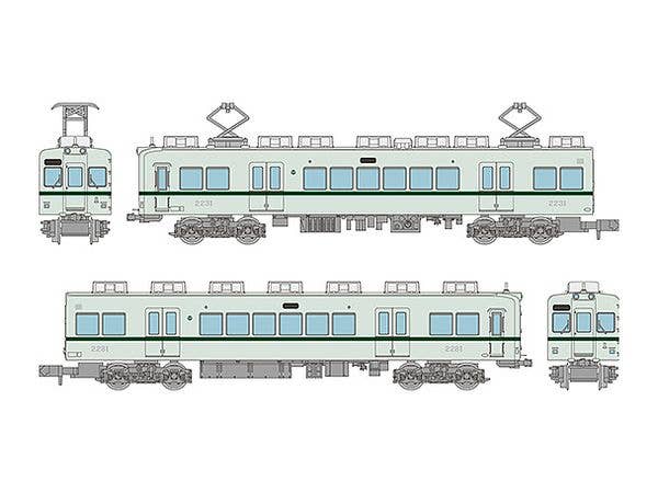 1/150 鉄道コレクション 南海電気鉄道 2200系 2230型 (ありがとう2231編成・復元塗装) 2両セット B