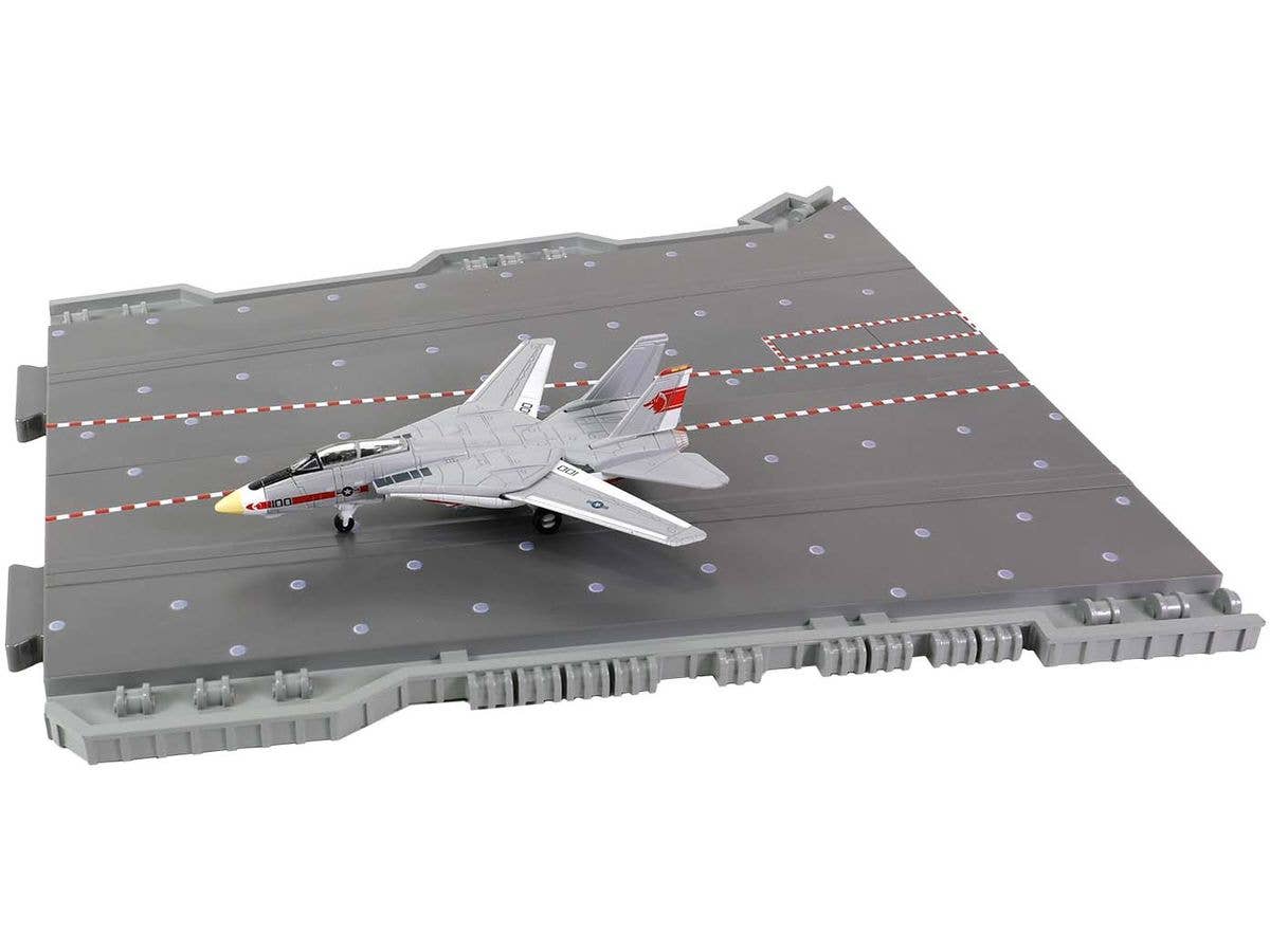 1/200 アメリカ海軍 F-14 トムキャット VF-1 ウルフパック & 空母エンタープライズ セクション B