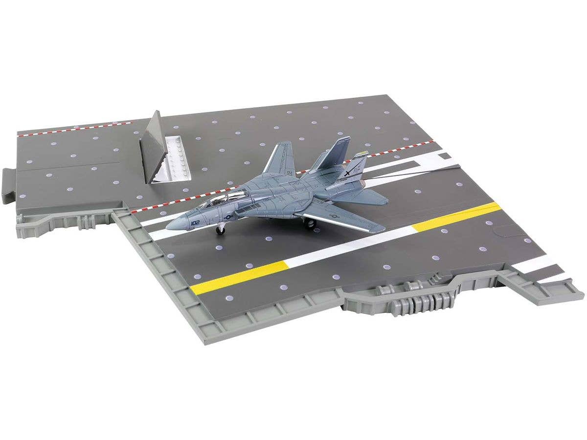 1/200 アメリカ海軍 F-14 トムキャット VF-32 ソーズメン & 空母エンタープライズ セクションD