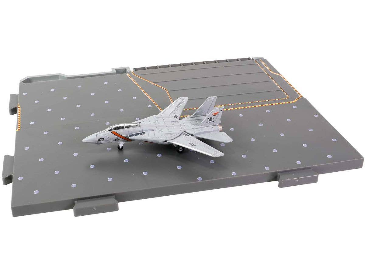 1/200 アメリカ海軍 F-14 トムキャット VF-114 アードバークス & 空母エンタープライズ セクションE