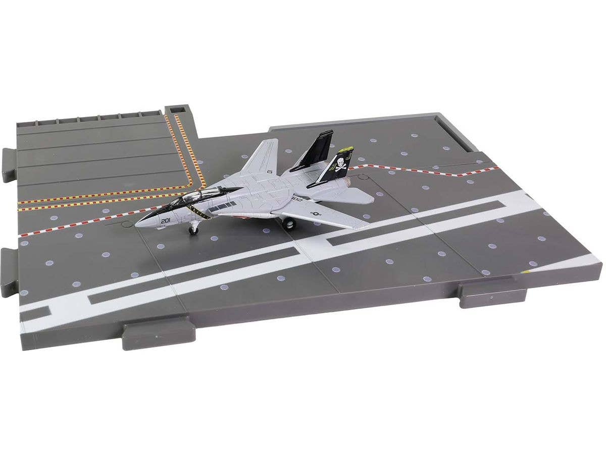 1/200 アメリカ海軍 F-14 トムキャット VF-84 ジョリーロジャース & 空母エンタープライズ セクションI