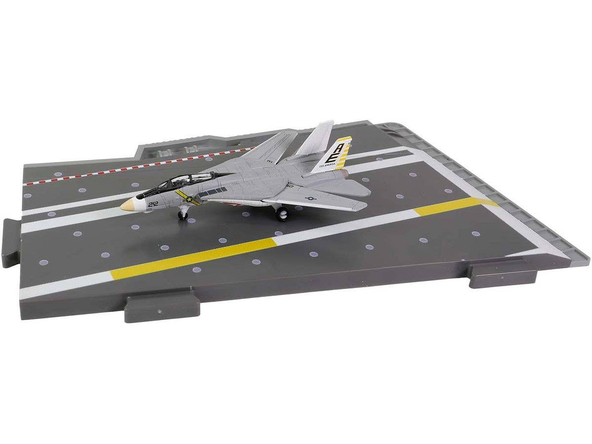 1/200 アメリカ海軍 F-14 トムキャット VF-142 ゴーストライダー & 空母エンタープライズ セクションK