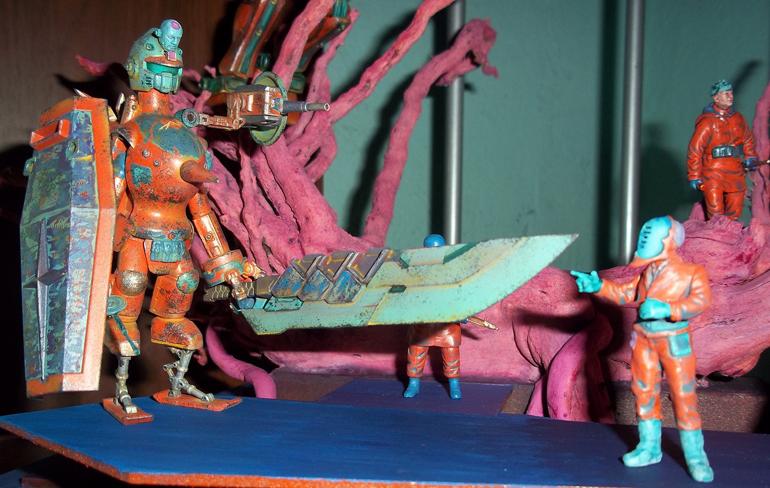 【Orange Knight Maschinen Krieger】