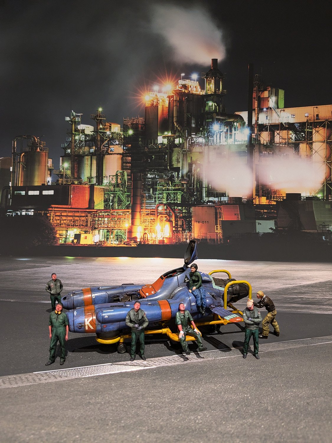 【整備終わって。】