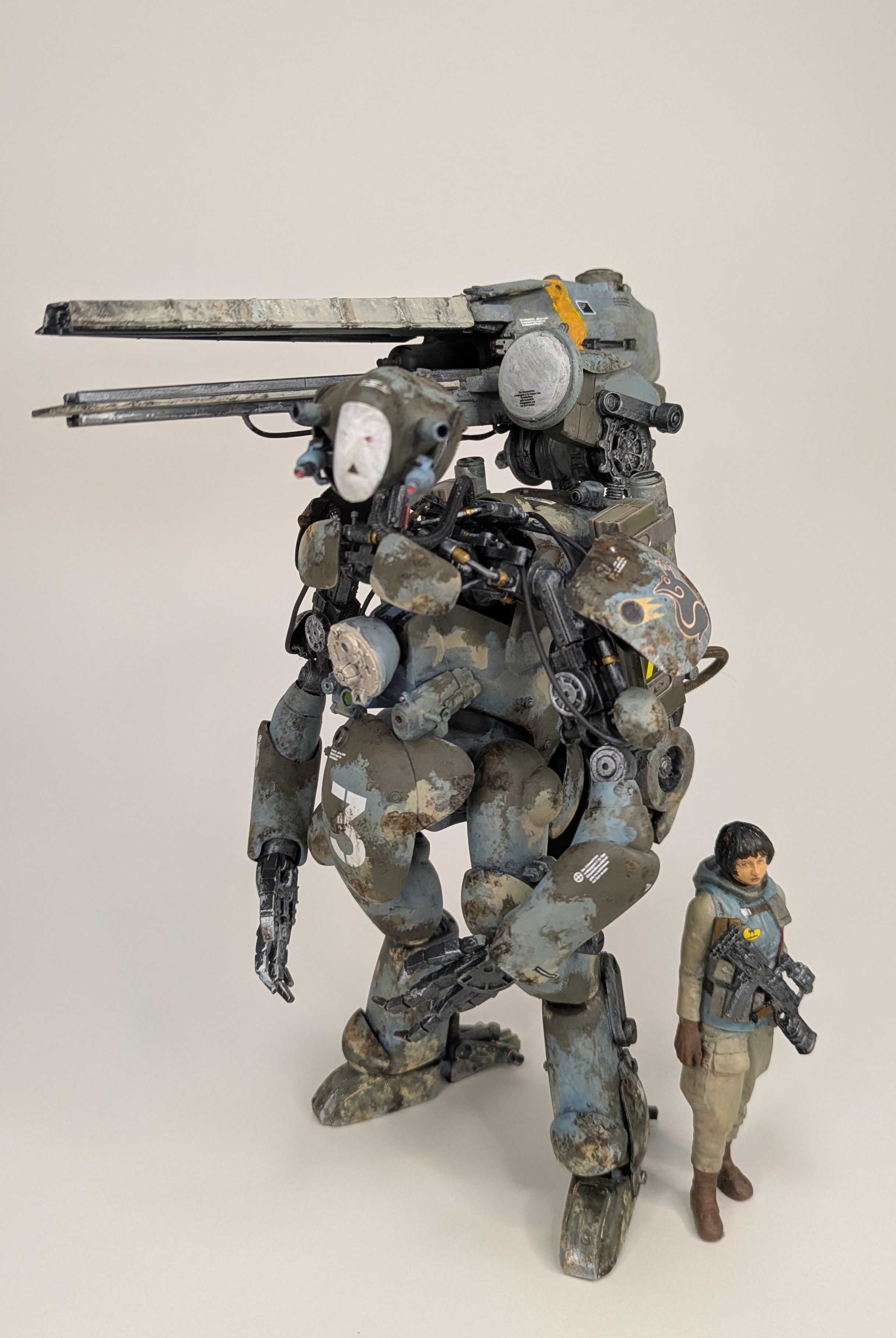 【超電磁砲搭載型大型犬顔無(レールガン装備型グロサーフントノーフェイス)】