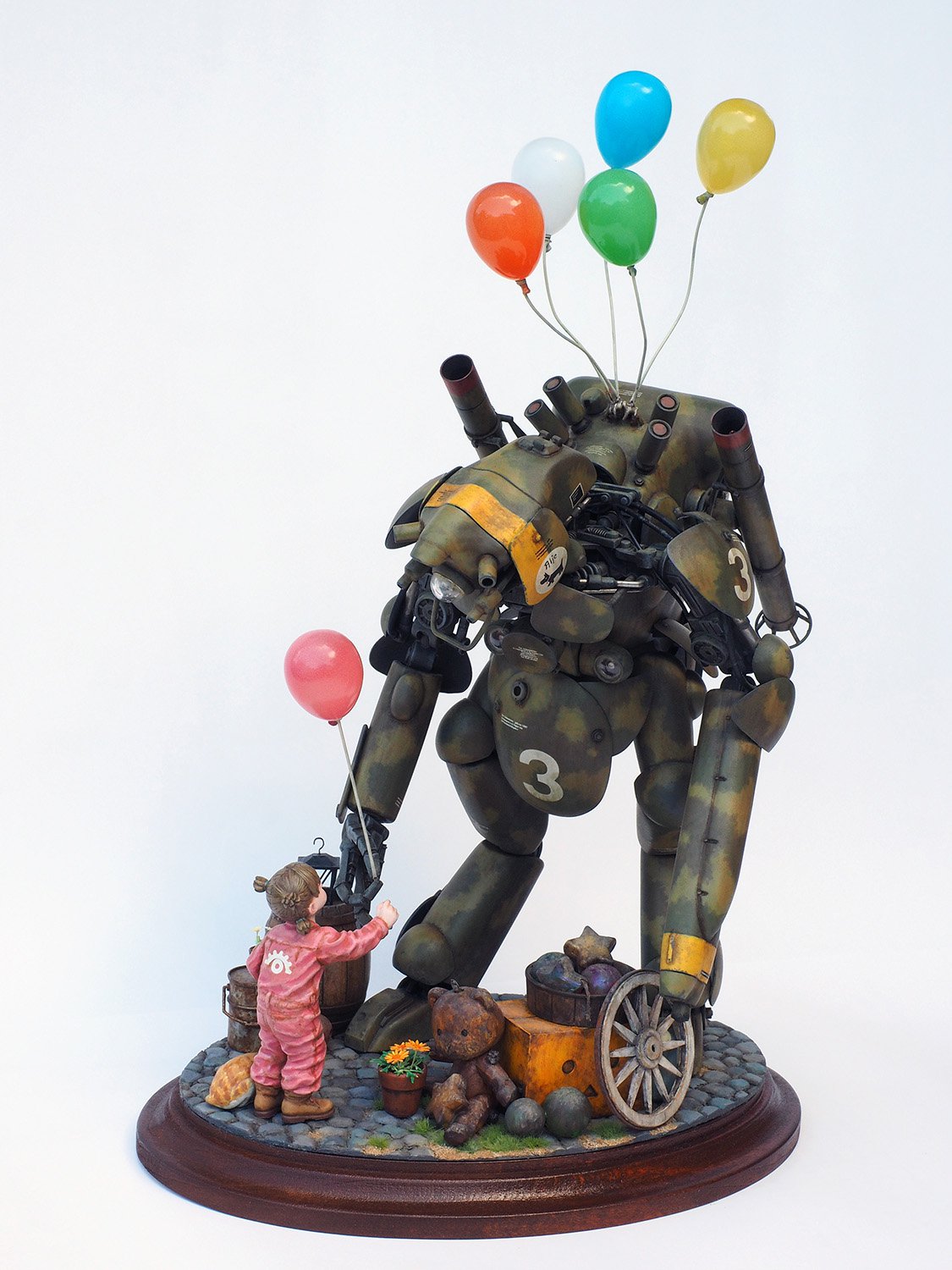 停戦中の遊園地にて