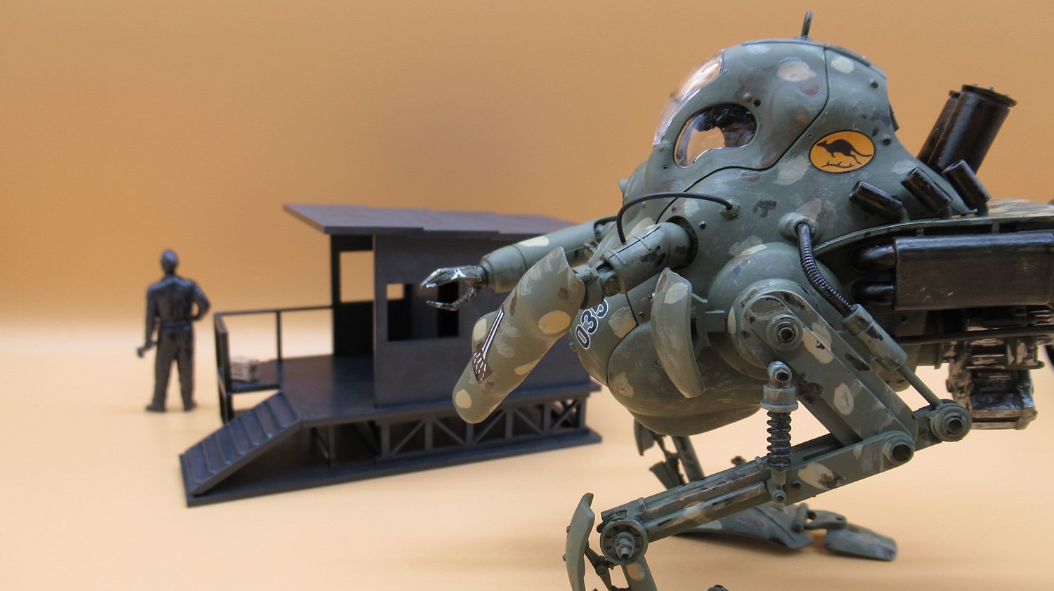 カングールと整備兵