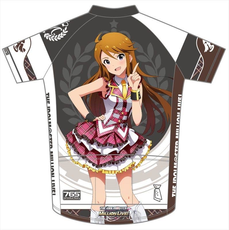 アイドルマスター ミリオンライブ! サイクルジャージ 所恵美 (半袖) 4XL