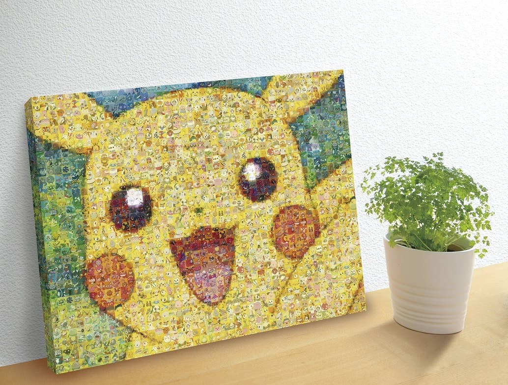 アートボードジグソー ポケットモンスター ポケモンモザイクアート ピカチュウ 366ピース No Atb 01 307mm X 237mm X 21mm