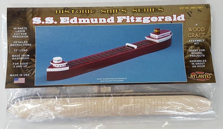 エドモンド・フィッツジェラルド 貨物船30.5cm 木製キット HLJ.co.jp