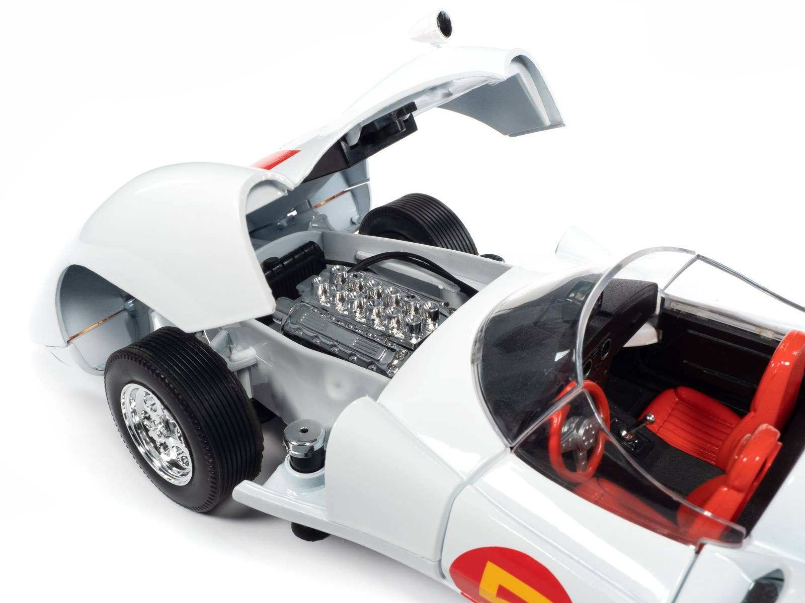 新品未開封　AUTO WORLD 1/18 マッハ号　ギミック多数 新品未開封 AUTO WORLD 1/18 マッハ号 ギミック多数