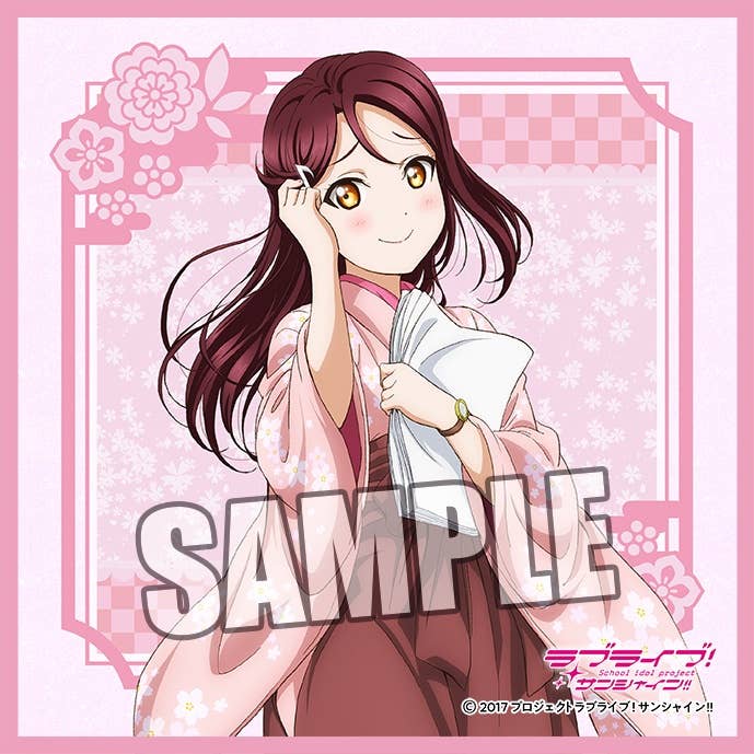 ラブライブ!サンシャイン!! マイクロファイバーミニタオル 桜内梨子 大正浪漫Ver.