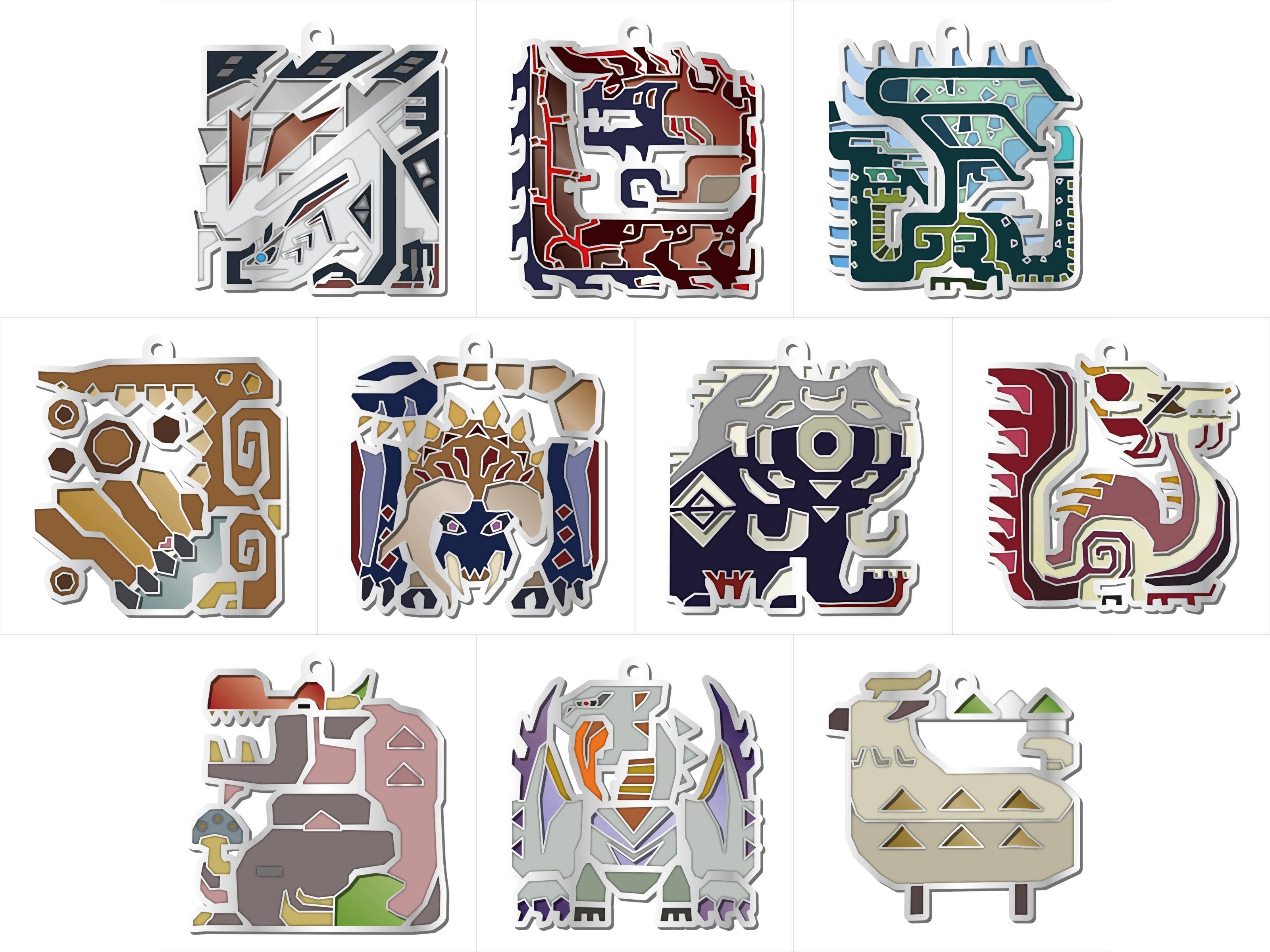 モンスターハンターダブルクロス モンスターアイコンステンドマスコットコレクション 1box 10p