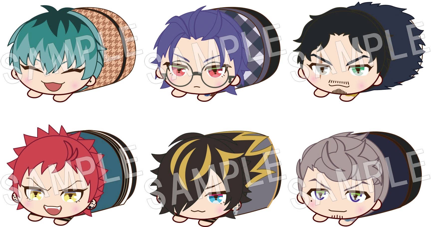 ヒプマイ もちころりん3 ぬいぐるみマスコット オオサカ ナゴヤ 1box 6pcs Hlj Co Jp