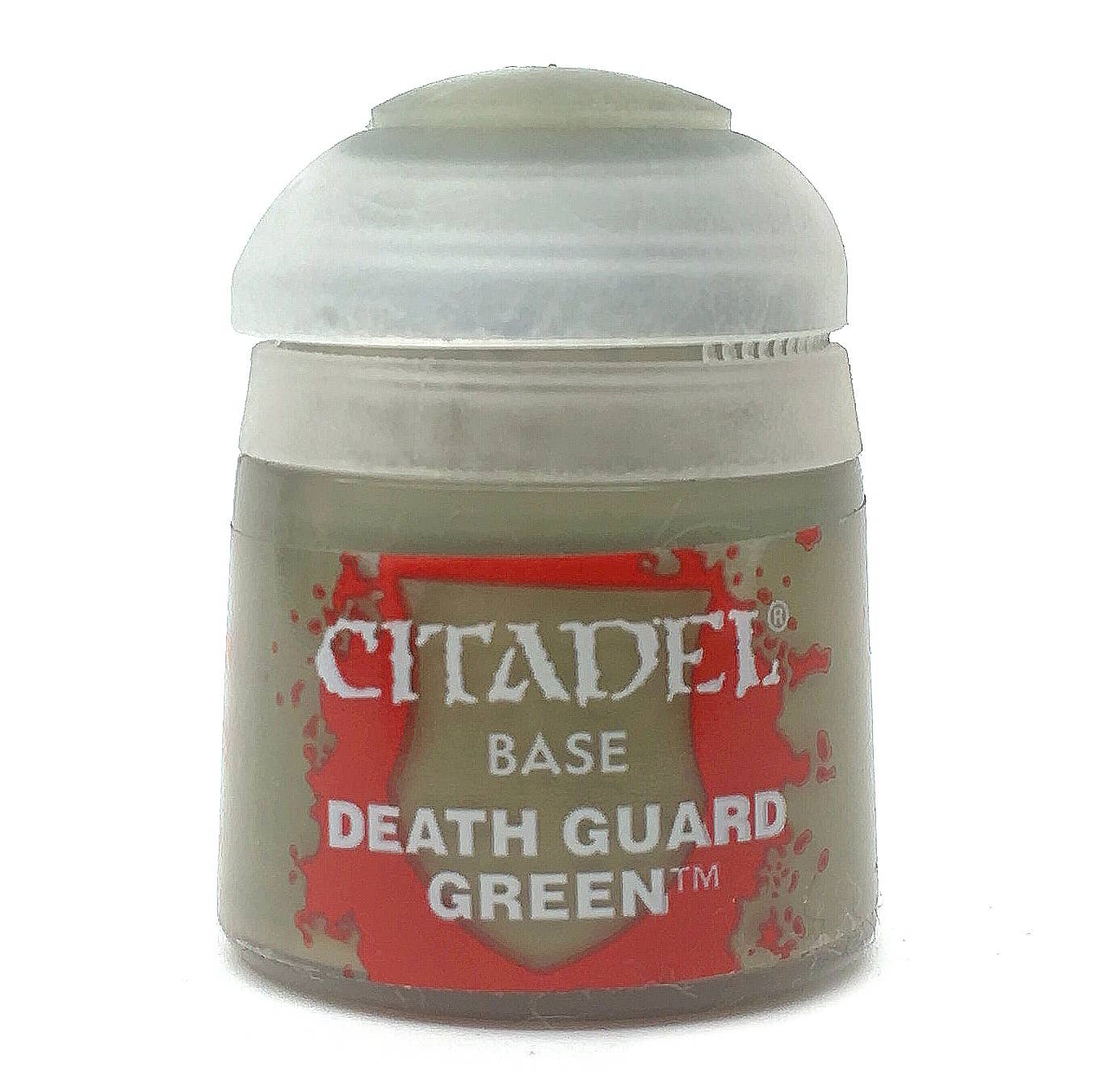 Citadel Colour Base: Death Guard Green (12ml) - Miniature Paint