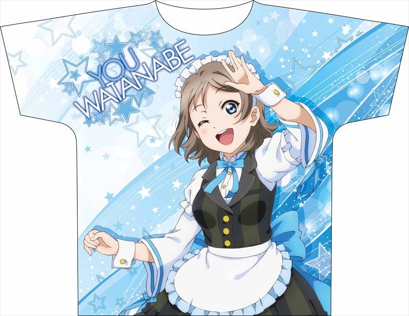 いきづらい部 ラブライブ フルグラフィックTシャツ 調布のりこ 描き下ろし 小原鞠莉 フルグラフィックTシャツ ソロコンサート