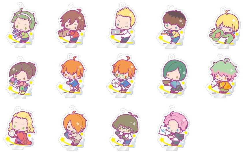 SideM by Sanrio ミニアクリルスタンド 集合 #1 1Box 14pcs