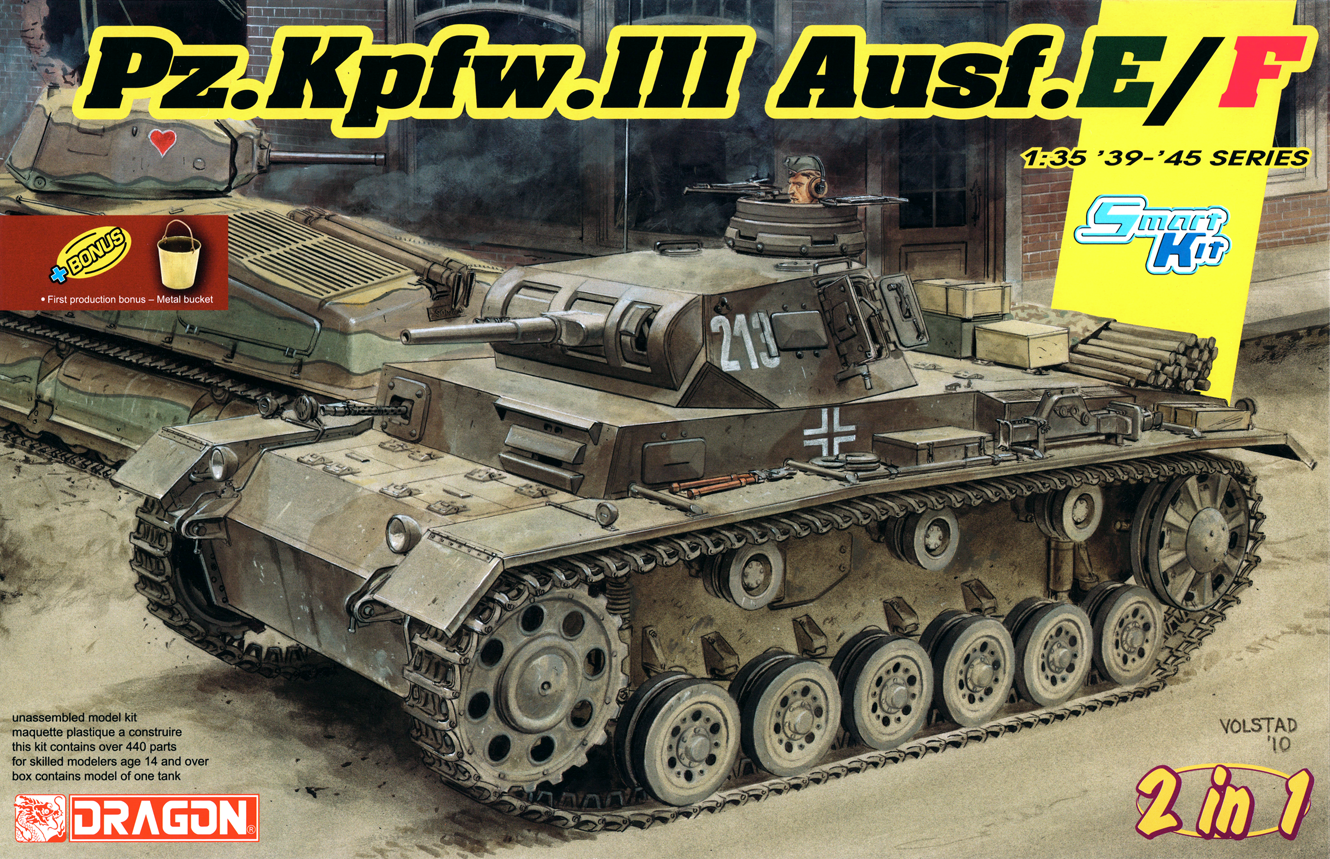 1/35 WW.II ドイツ軍 III号戦車 E/F型 (2 in1) | HLJ.co.jp