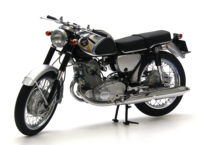 1/10 ホンダ CB72 1960 (ブラック)