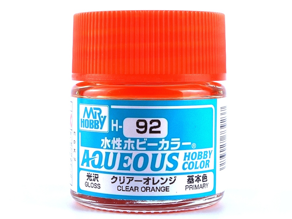 H92 水性ホビーカラー クリアーオレンジ