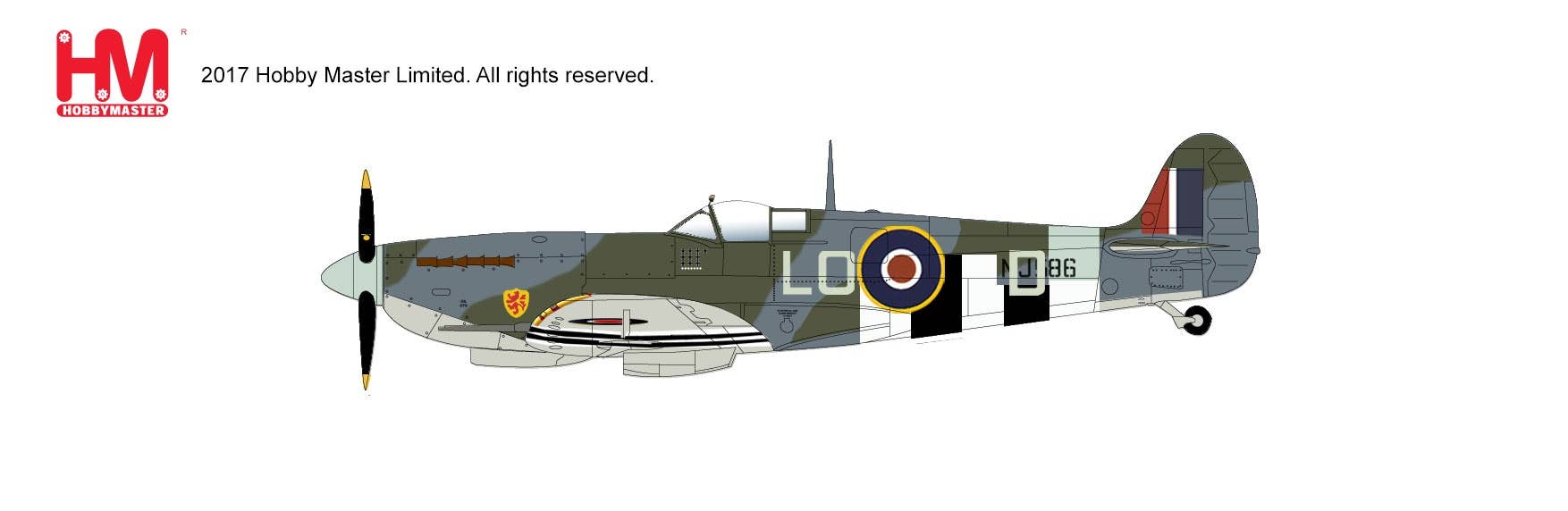 1/48 スピットファイア Mk.XIC