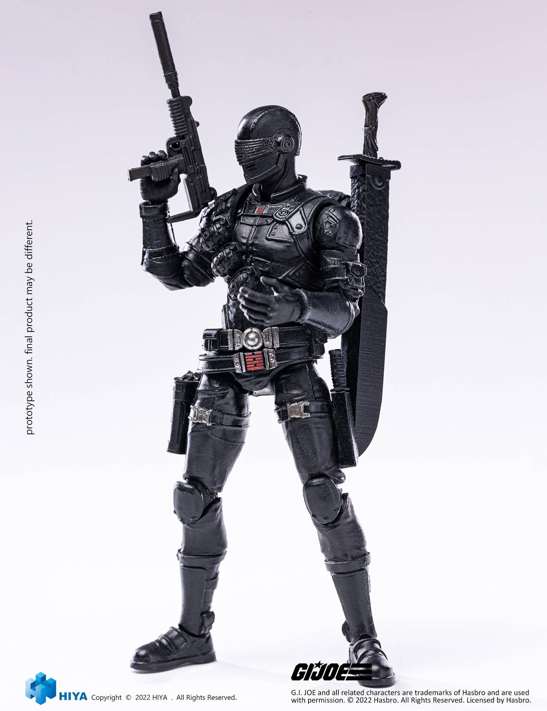 1/18 G.I.Joe アクションフィギュア スネークアイズ HLJ.co.jp