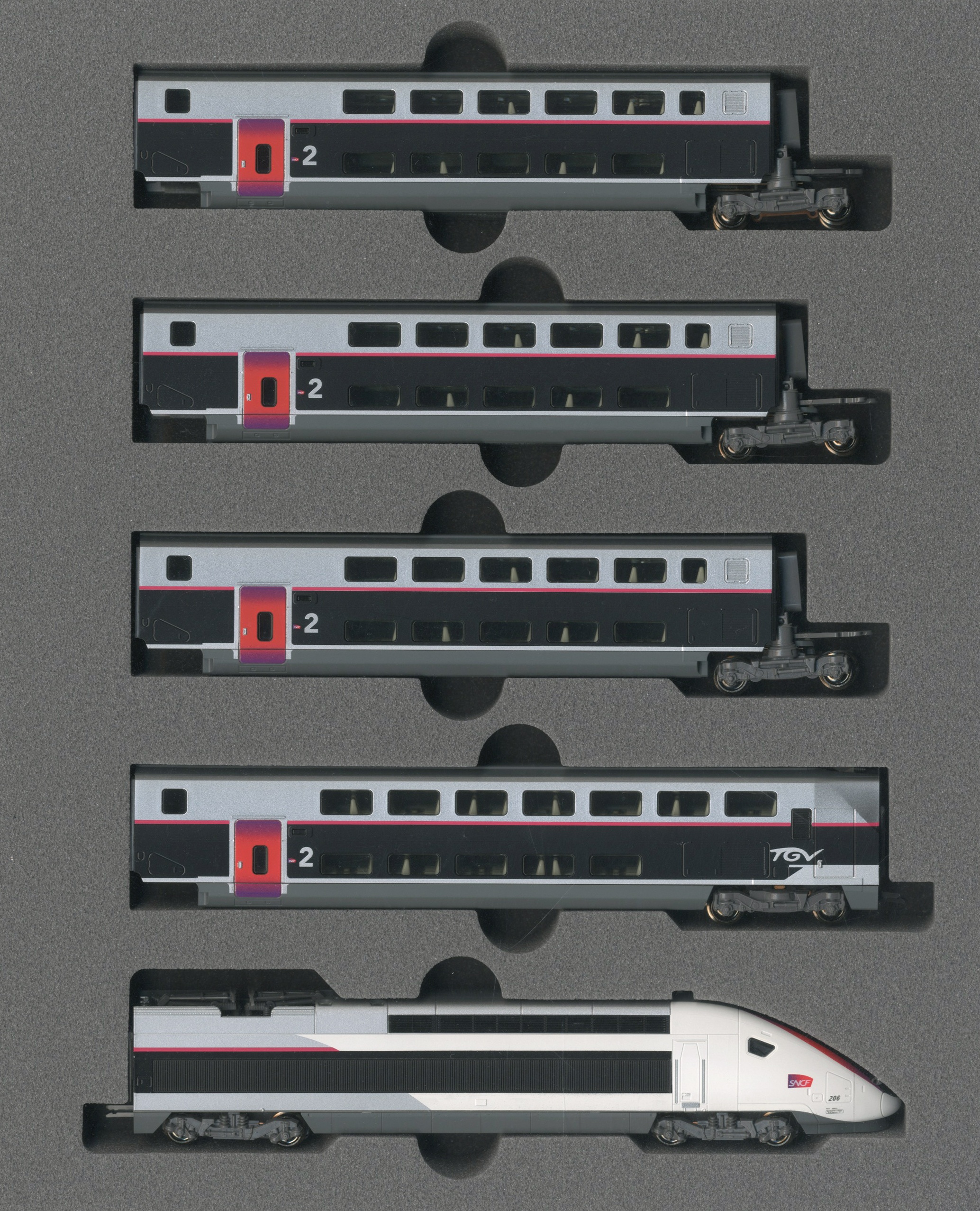 お手軽価格で贈りやすい エース爽KATO Nゲージ TGV R?seau Duplex レゾ