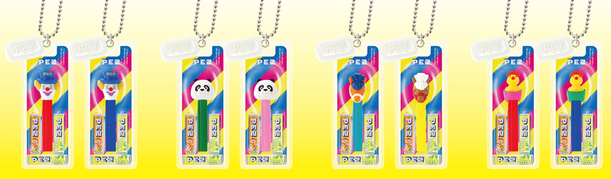 PEZ ボールチェーンマスコット BOX版 1Box 12pcs