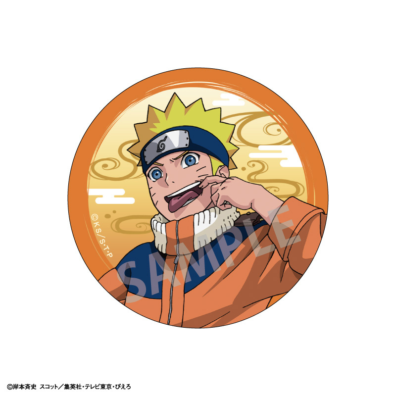 NARUTO トレーディング缶バッジ 1Box 7pcs
