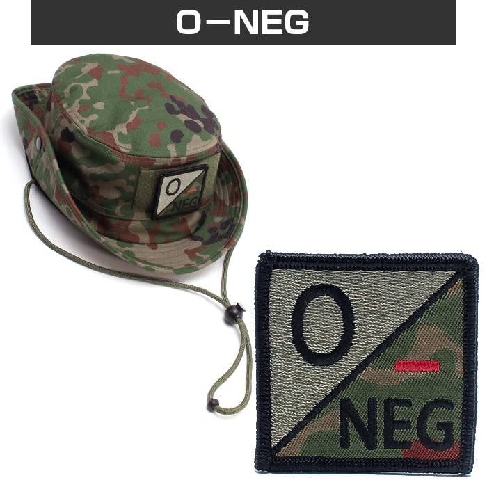 GUNS N DICE ミリタリーパッチ 血液型 識別 JSDカラー ONEG(O型Rhマイナス) HLJ.co.jp GUNS N DICE ミリタリーパッチ 血液型 識別 JSDカラー ONEG(O型Rhマイナス) HLJ.co.jp