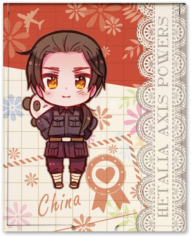 ヘタリア Axis Powers コンパクトミラー Ver 2 デザイン 05 中国
