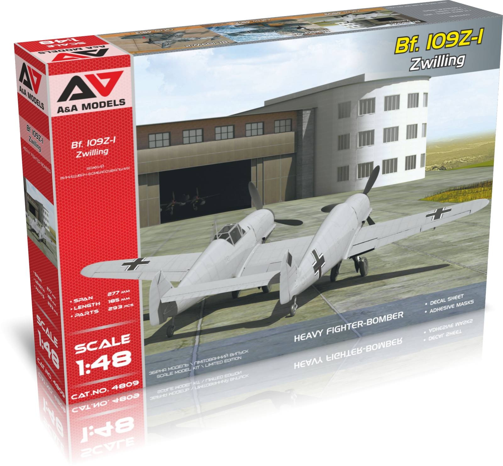 1/48 Bf109Z-1 ツヴィリング | HLJ.co.jp