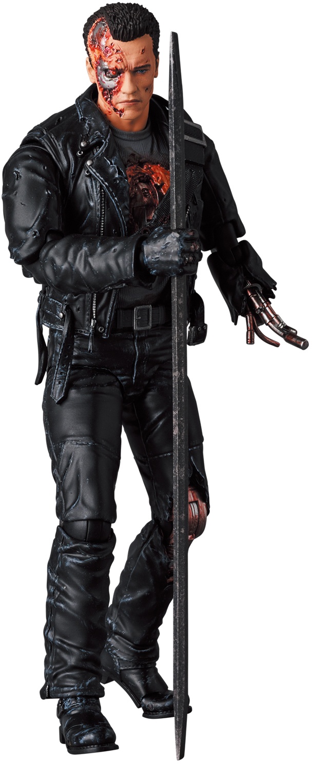 MAFEX T-800 (T2:BATTLE DAMAGE Ver.)
