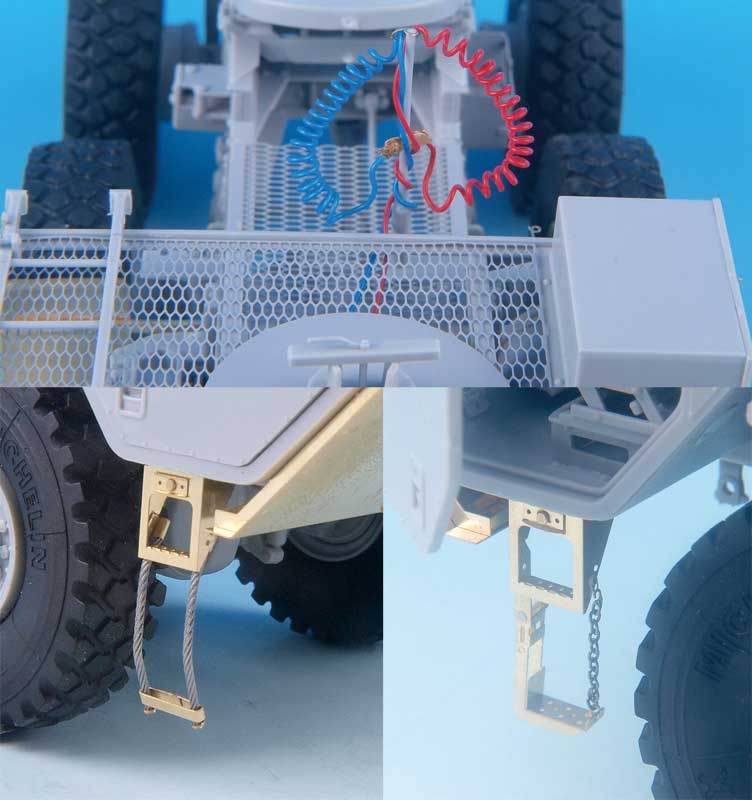 1/35 米 HEMTT M983 トラクター用 (トランペッター用) テトラモデルワークス 35 米・HEMTT M983 トラクター用