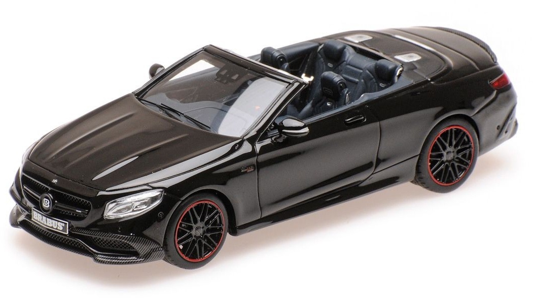 新品 1/43 ミニチャンプス ブラバス 850 カブリオレ ブラック | web 