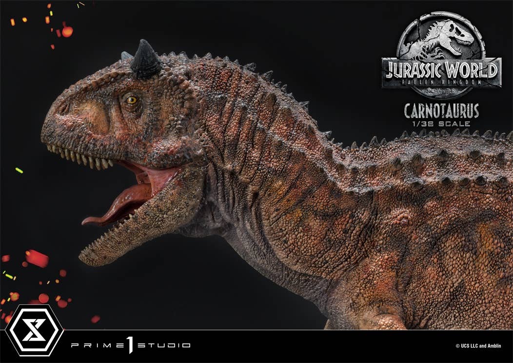 1/38 プライムコレクタブルフィギュア ジュラシックワールド 炎の王国 カルノタウルス 売上高No.1の商品 プライム1スタジオ 1/38 カルノタウルス その他