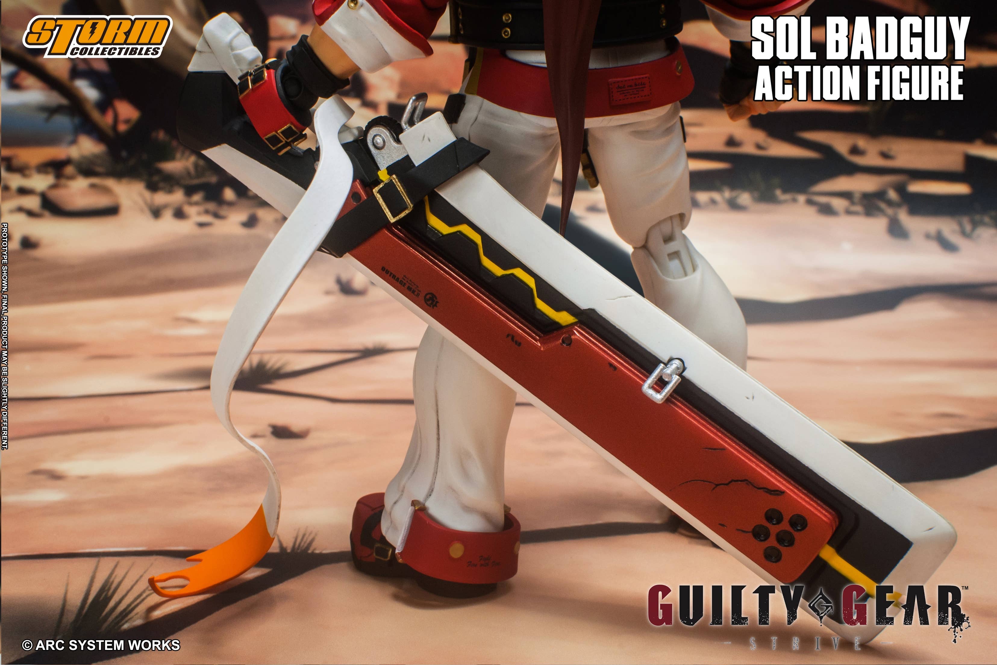 GUILTY GEAR STRIVE アクションフィギュア ソル=バッドガイ HLJ.co.jp