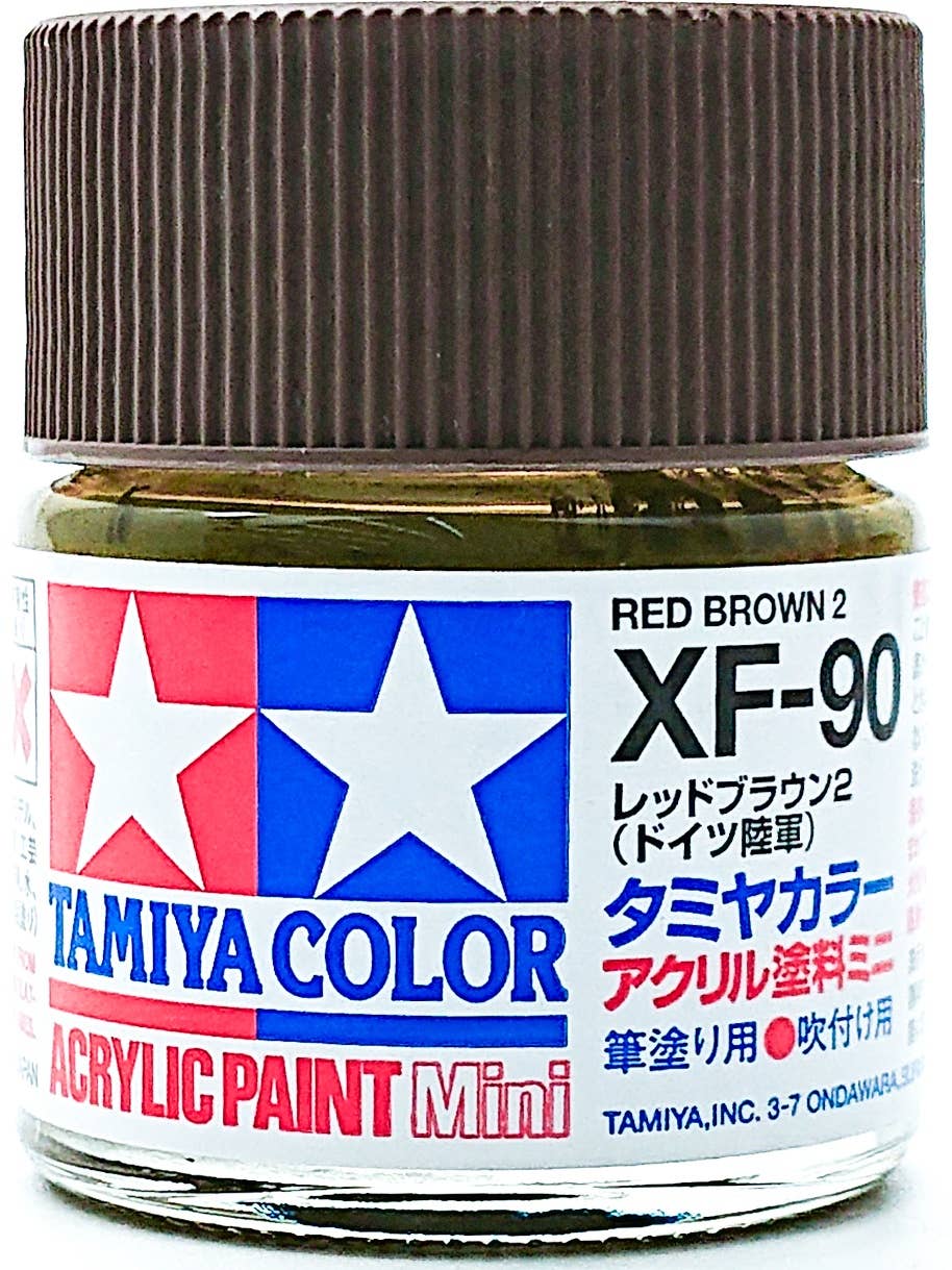 44円 販売 タミヤ アクリル塗料ミニ XF90 レッドブラウン2 ドイツ陸軍 塗料 44円 販売 タミヤ アクリル塗料ミニ XF90 レッドブラウン2 ドイツ陸軍 塗料