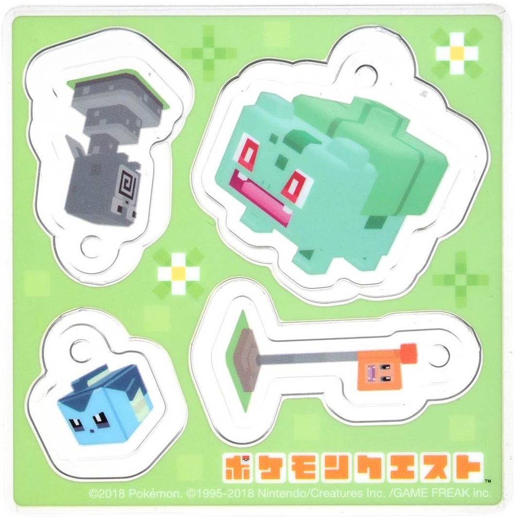 ポケモンクエスト ポクセルアクリルマスコット フシギダネ